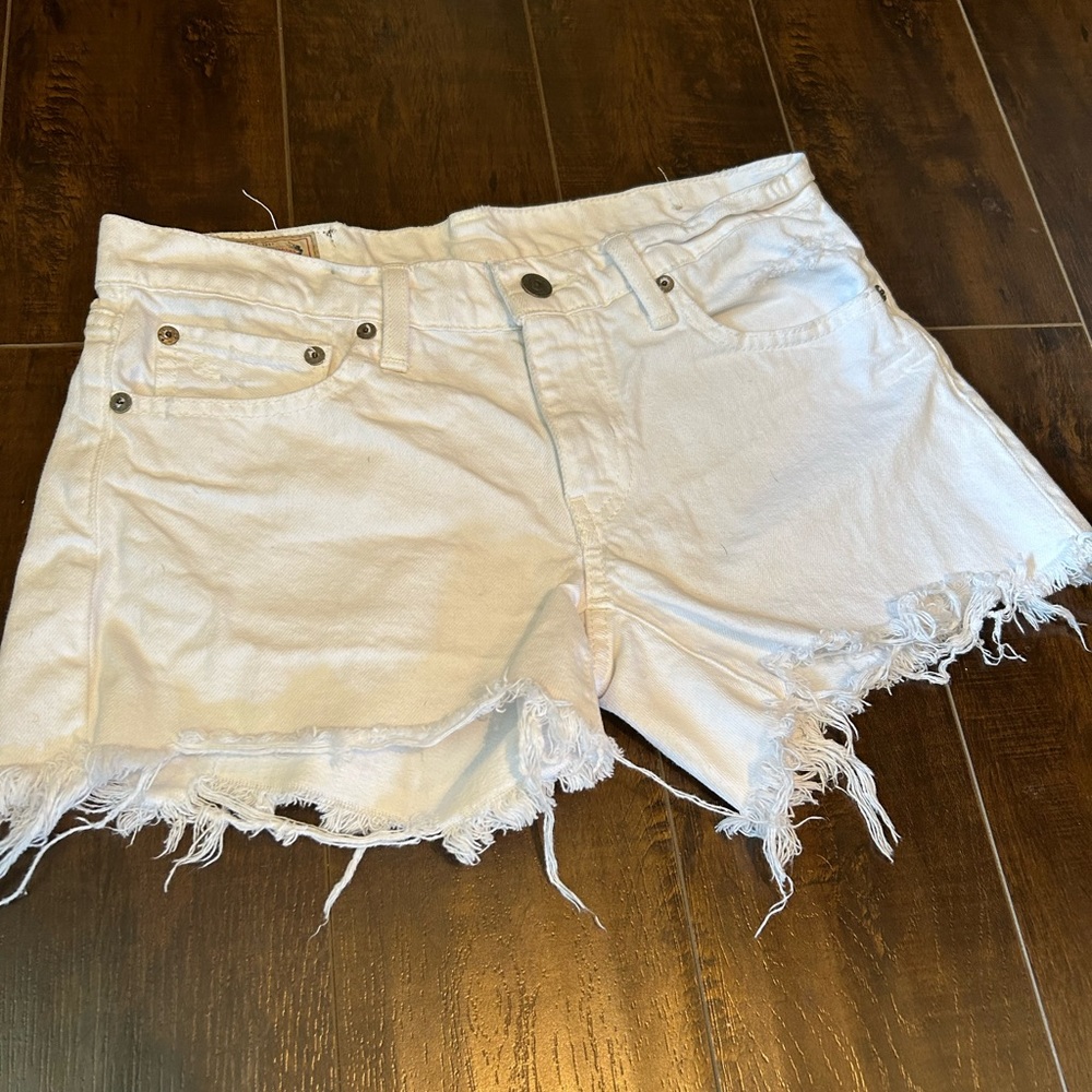 Polo Crosby Shorts White Denim
